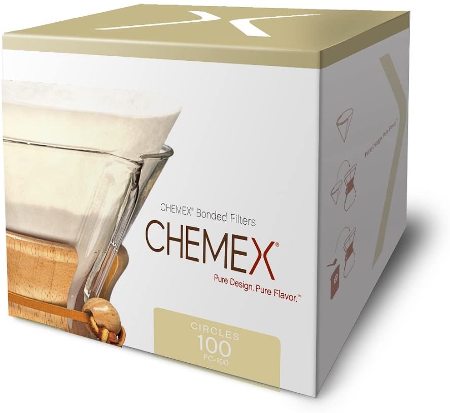 100 filtros de cafÃ© para Chemex