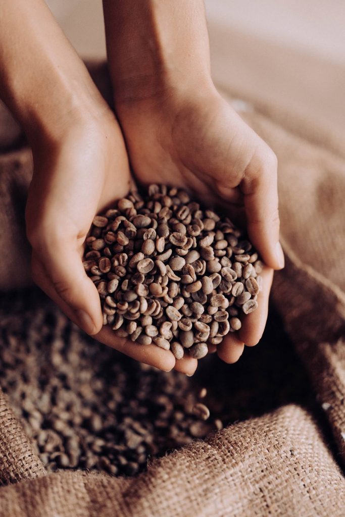 Café arábica en grano 100% natural