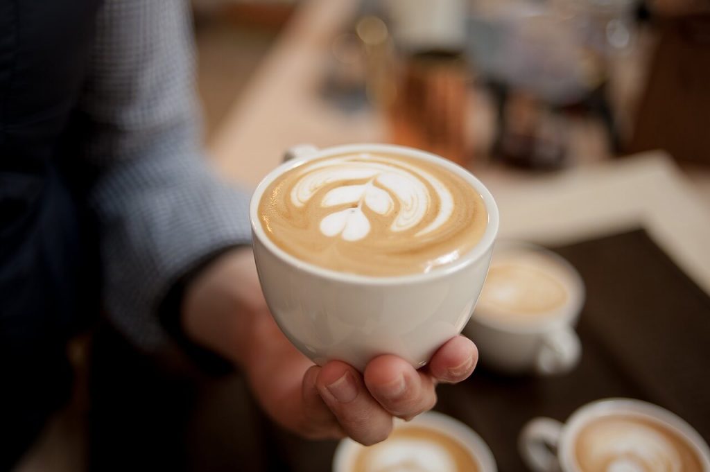 latte art tulipan